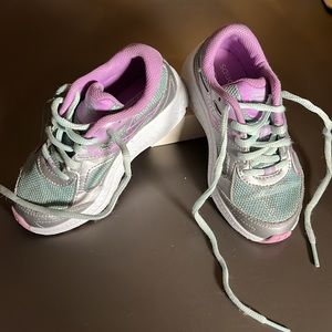 Little Girls Saucony Cohesion 13 Tennis Shoes size toddler 11